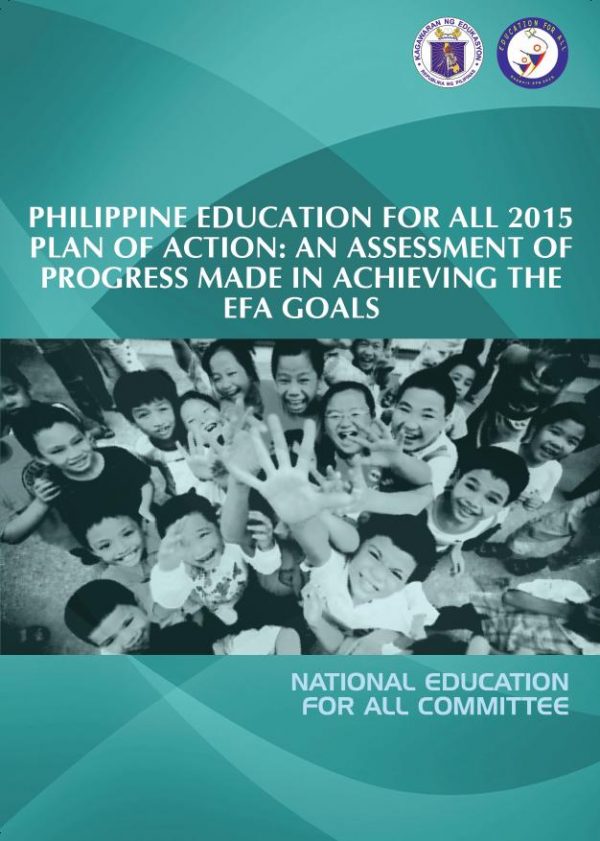 Philippine Education for All 2015 Plan of Action An assessment of