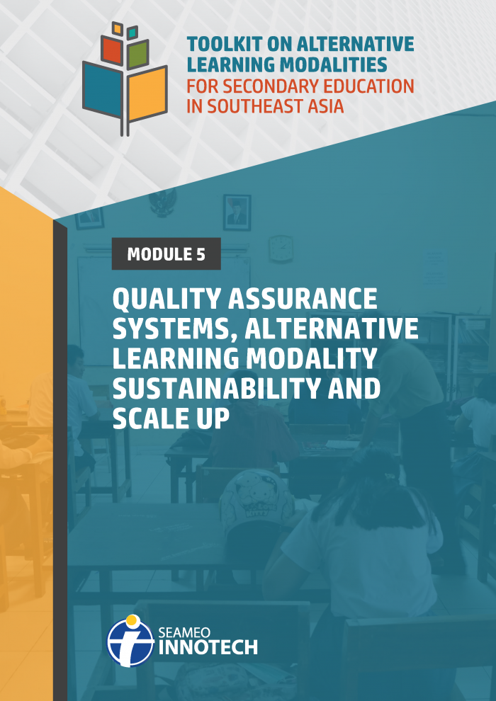 ALM Toolkit MODULE 5 Quality Assurance Systems, Alternative Learning ...