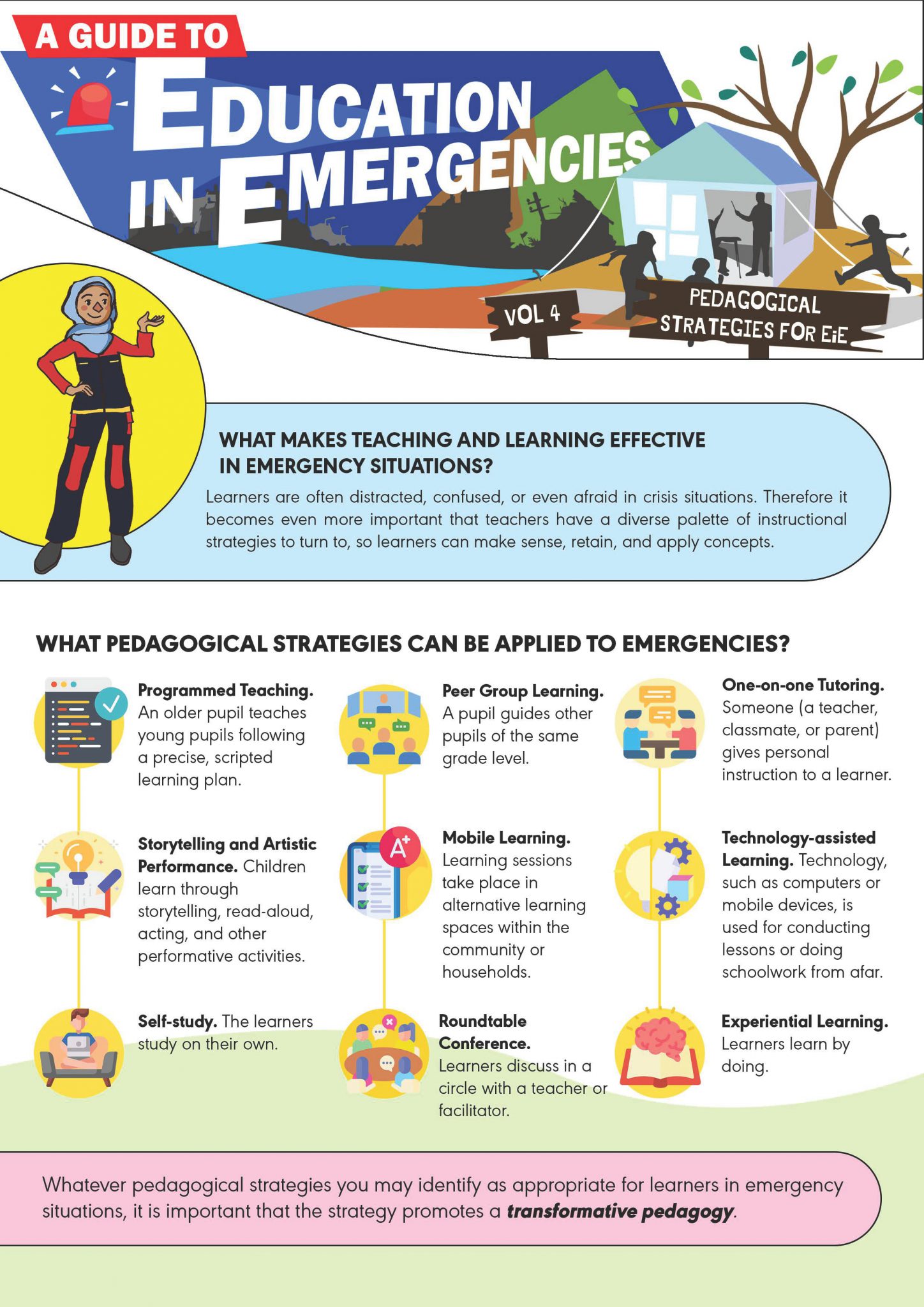 A Guide to Education in Emergencies Vol.4: Pedagogical Strategies for ...