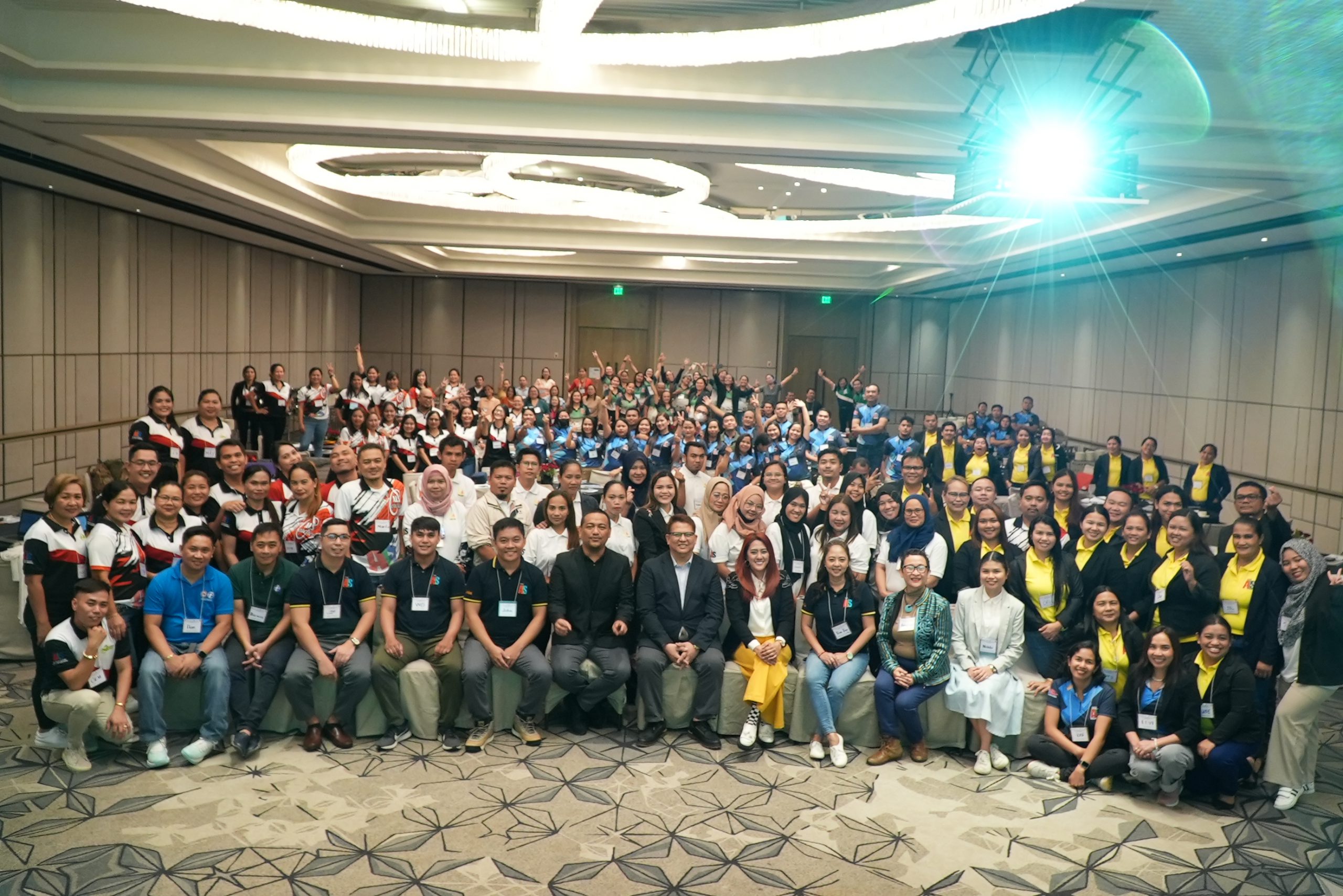 ALS teachers attend the Alternative Learning System (ALS) Delivery and Management Integration Session at Dusit Hotel in Davao City, Philippines.