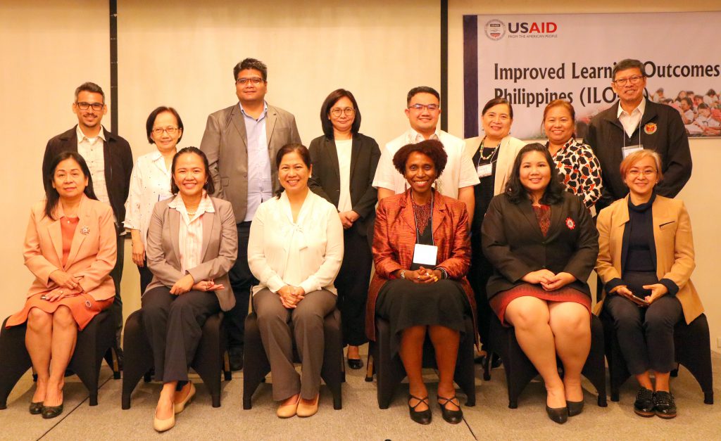 INNOTECH Center Deputy Director Kochakorn Khattapan Acidre with the stakeholders and guests at the ILOA Education Stakeholders Conference held at the Joy Nostalg, Pasig City.