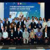 Representatives from SEAMEO centers pose for a picture during day one of the Second Knowledge Management Learning and Sharing Forum.