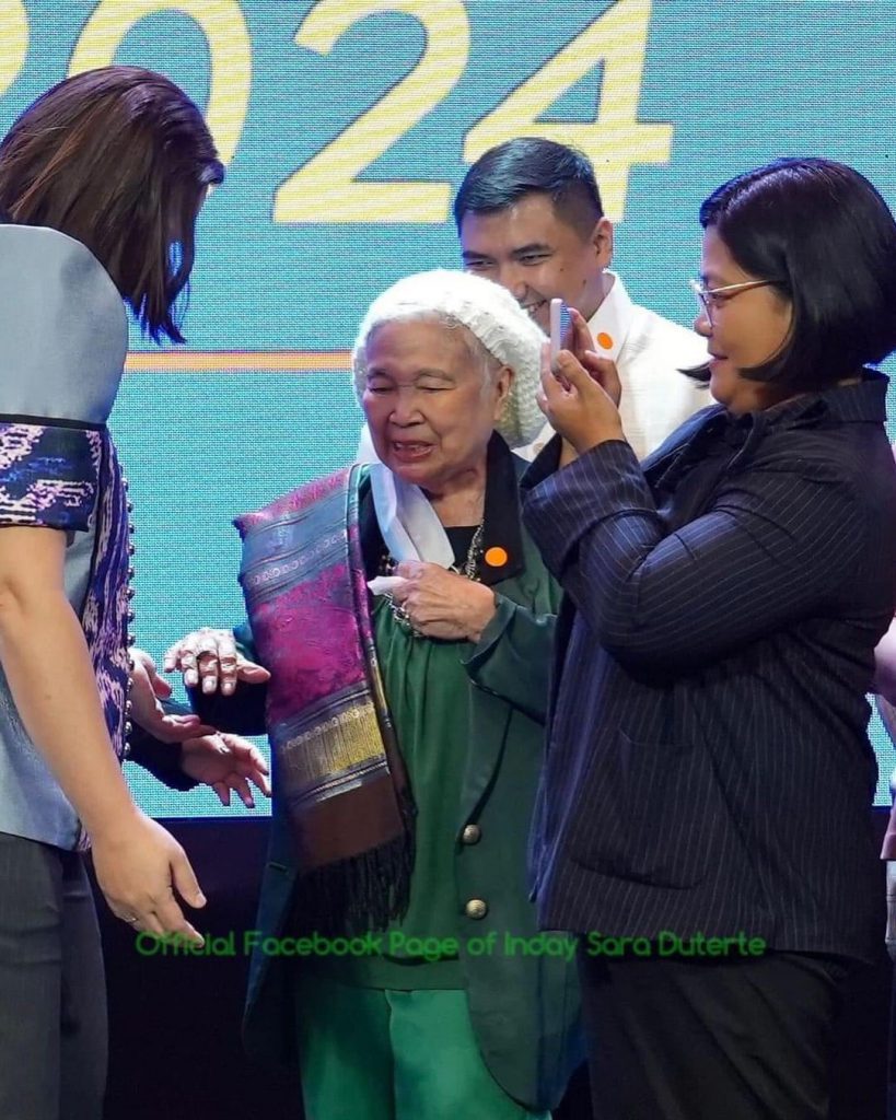 Department of Education Secretary, and SEAMEO Council President, HE Sara Z. Duterte during the Basic Education Report 2024.