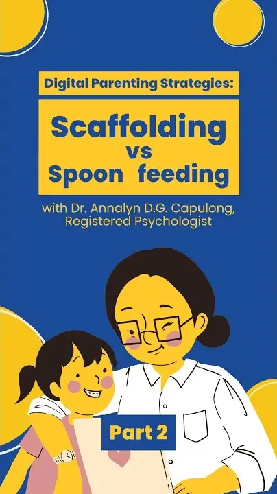 #DT4EParents: Scaffolding vs Spoon Feeding