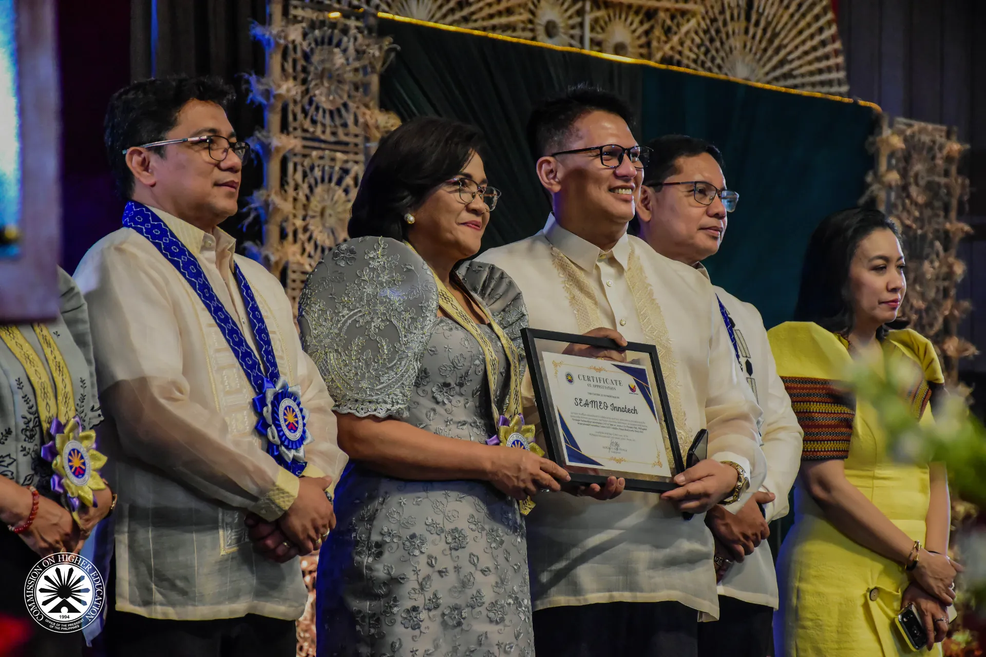 CHED Recognizes SEAMEO INNOTECH’s Contributions to Higher Education Innovation 