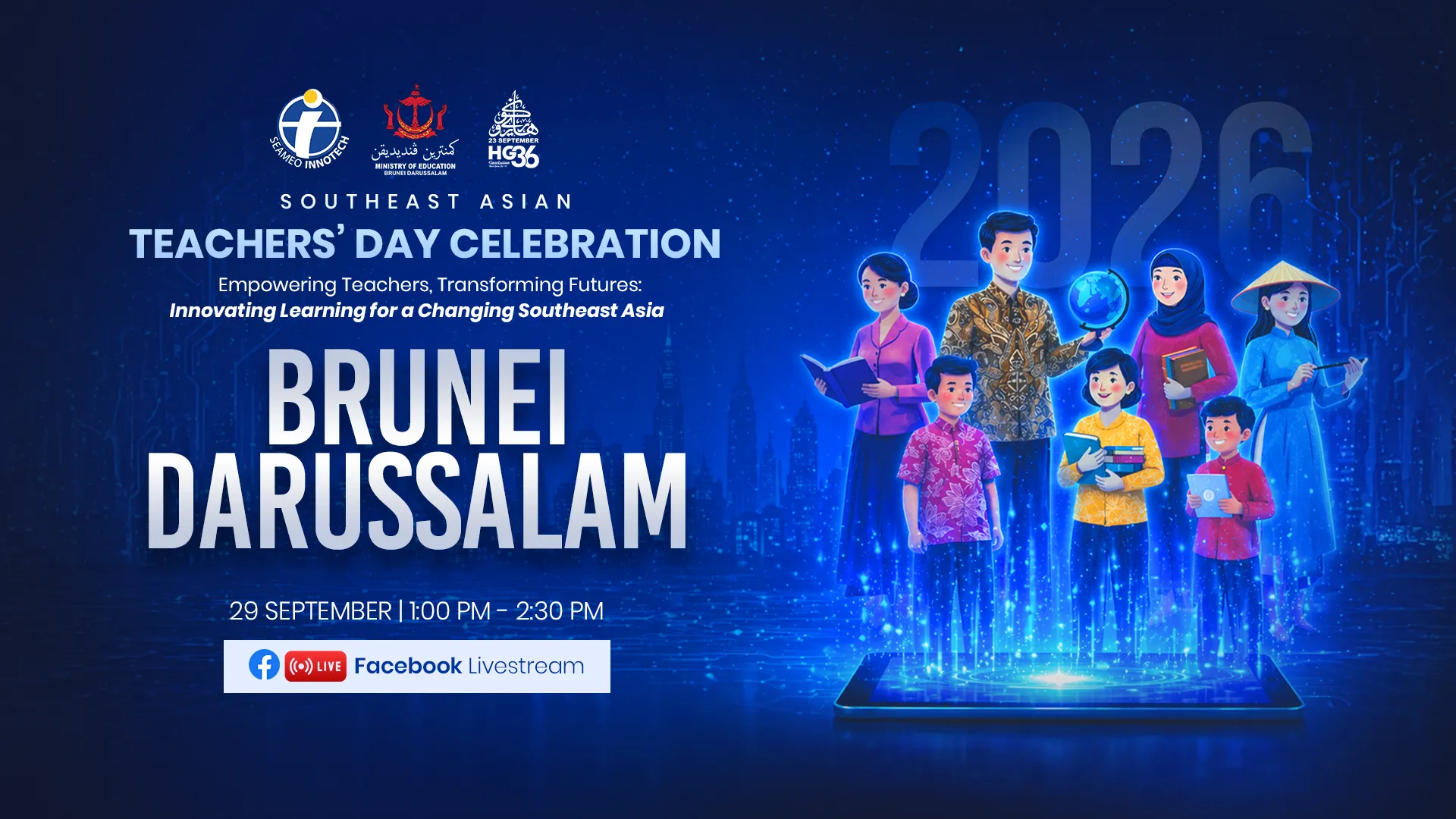 2026 Southeast Asian Teachers’ Day Celebration | Brunei Darussalam National Teachers’ Day