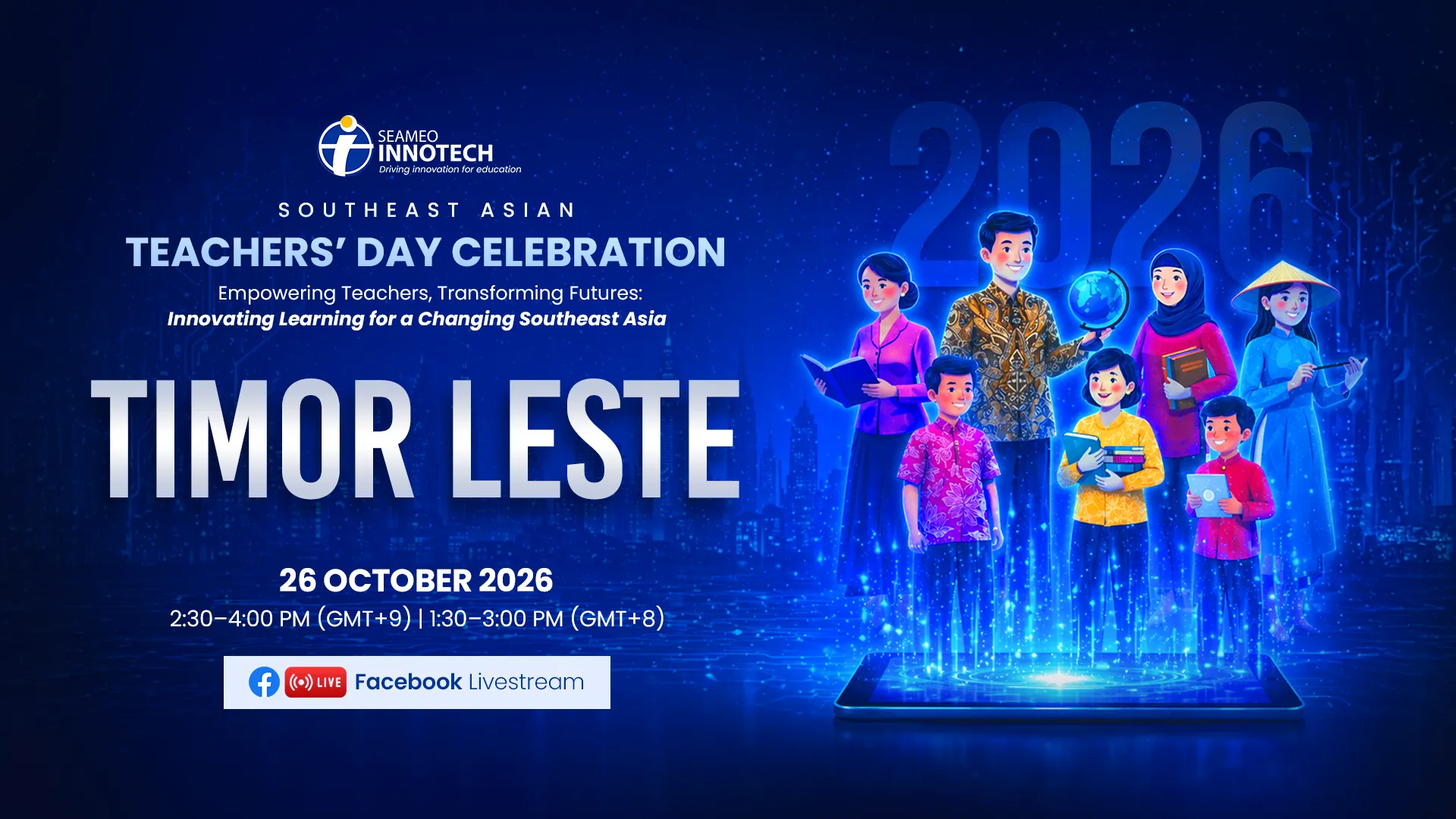 2026 Southeast Asian Teachers’ Day Celebration | Timor Leste National Teachers’ Day