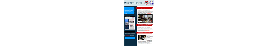 INNOTECH eNewsletter - August 2013