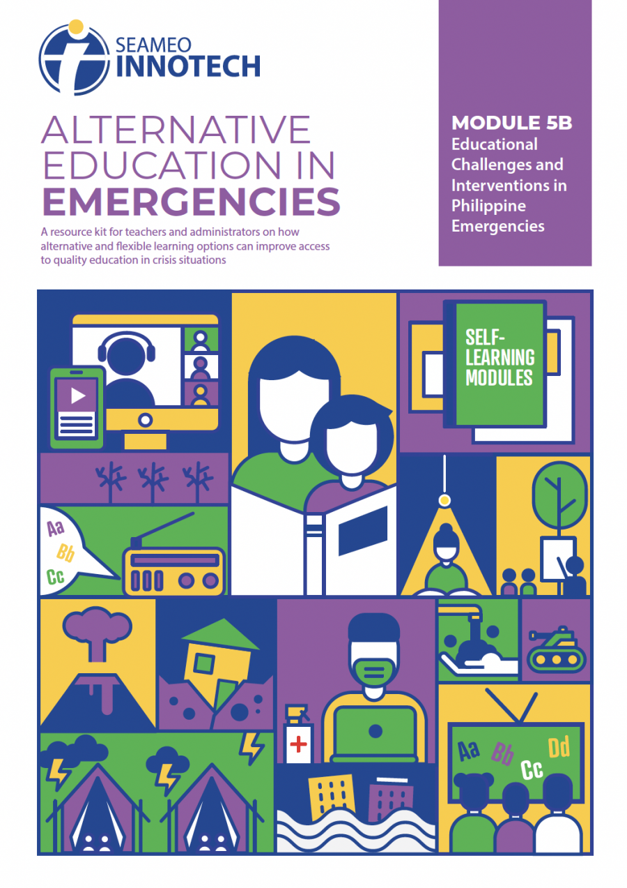 Alternative Education in Emergencies - Module 5B (Education Challenges and Interventions in the Philippine Emergencies)