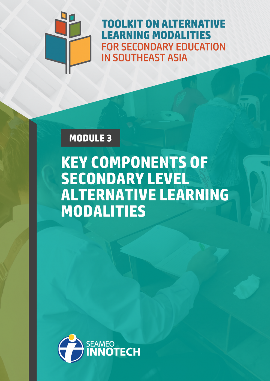 ALM Toolkit MODULE 3 Key Components of Secondary Level Alternative Learning Modalities