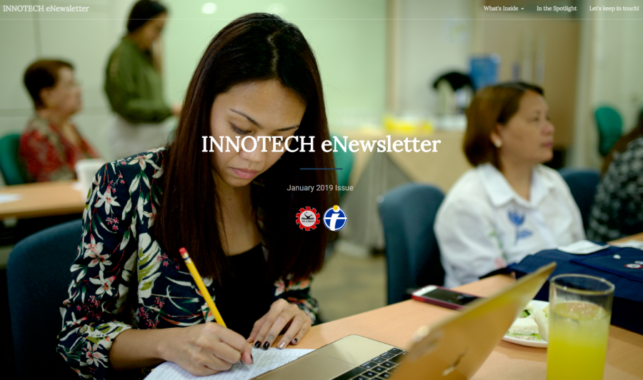 INNOTECH eNewsletter - January 2019