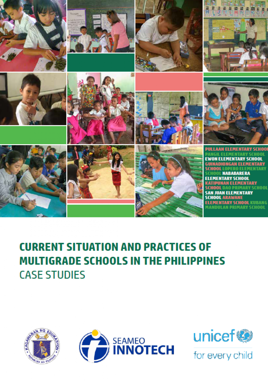 Current Situation and Practices of Multigrade Schools in the Philippines: Case Studies
