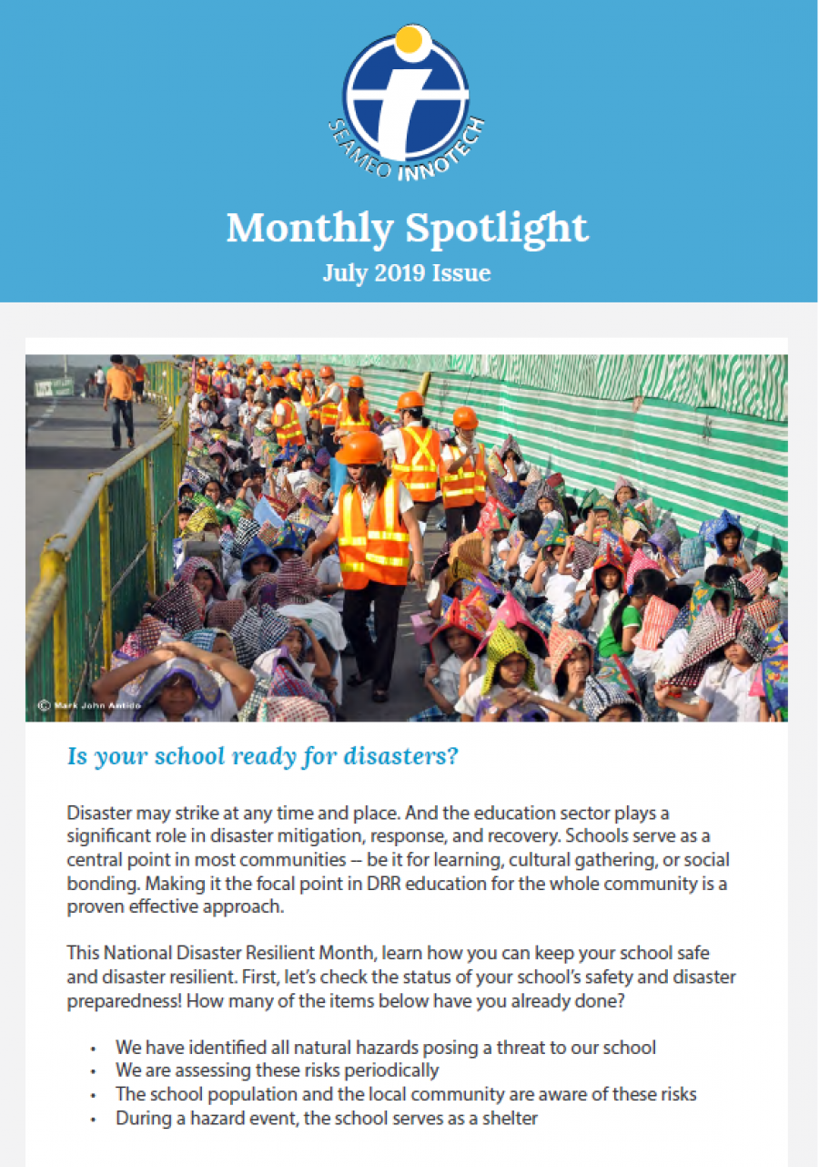 Monthly Spotlight - July 2019 Issue