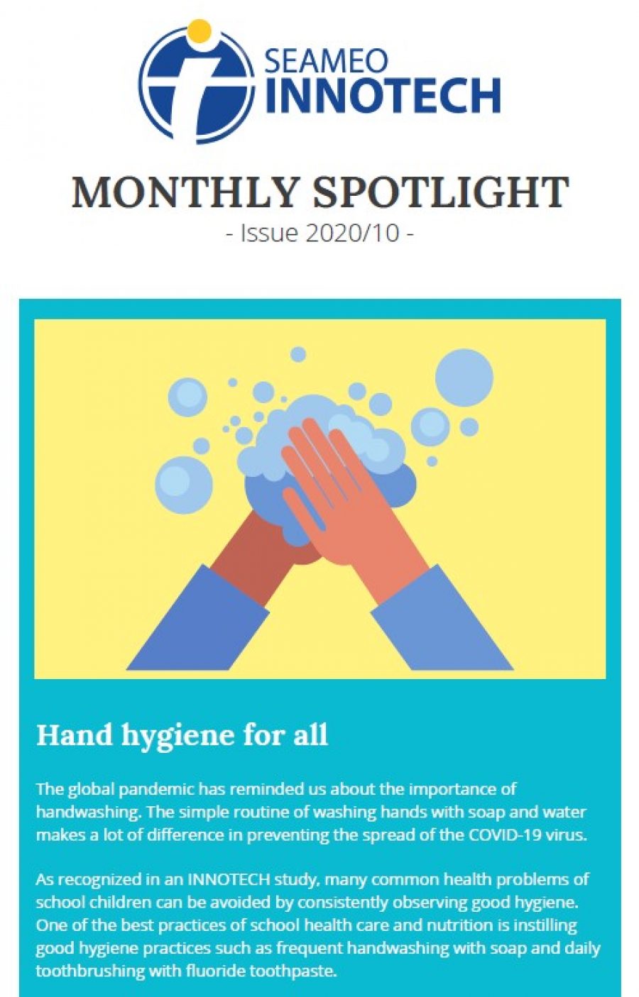 Monthly Spotlight – October 2020 Issue