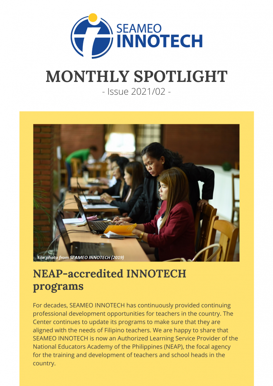 Monthly Spotlight – February 2021 Issue