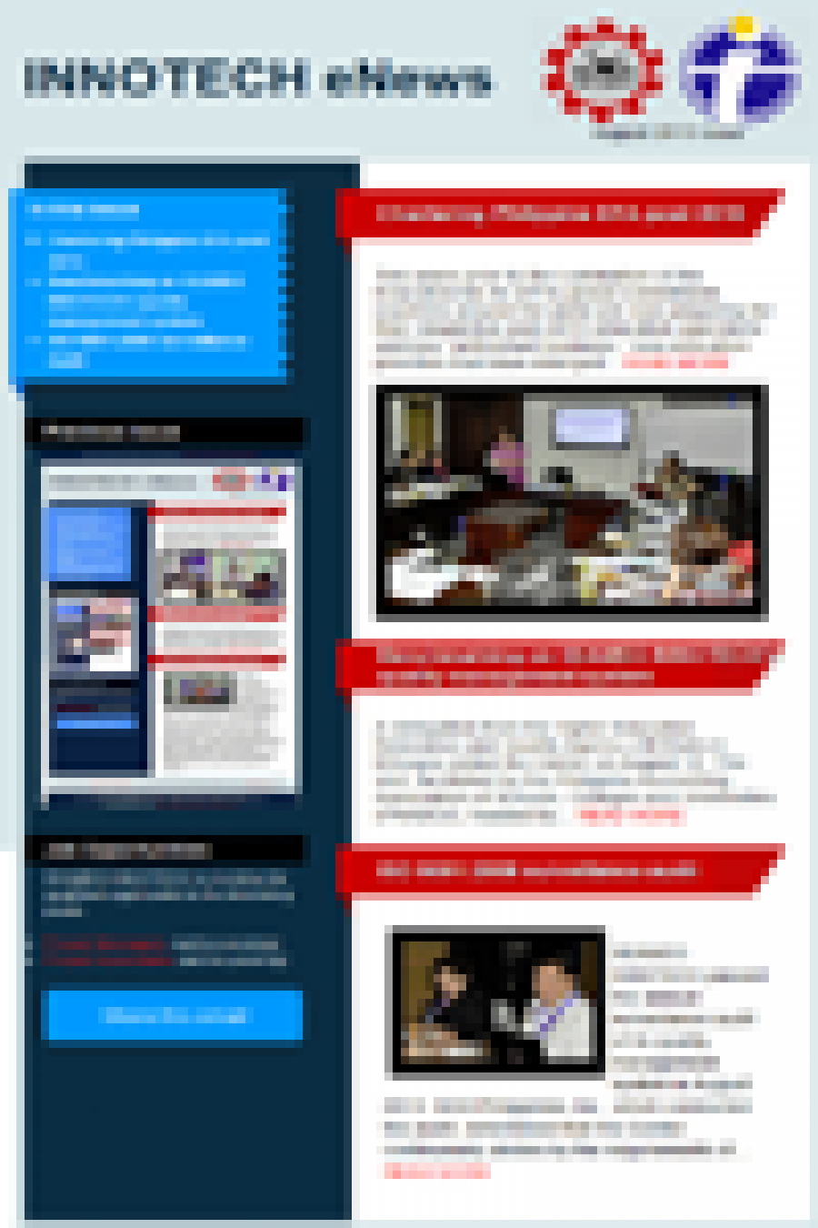 INNOTECH eNewsletter - August 2013